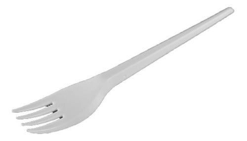 Safed Disposable Forks 0