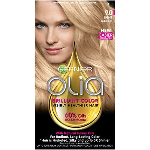 Garnier Olia Hair Color, 9.0 Tinte Para El Cabello Rubio Sin 0