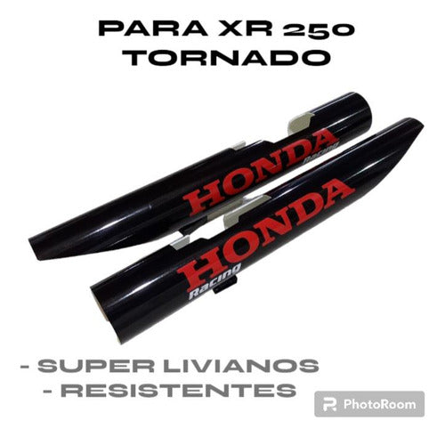 Protectores Cubre Barrales Honda Tornado (negro) 1