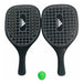 Faydi Wooden Paddle Tennis Set with 2 Rackets and Ball 0