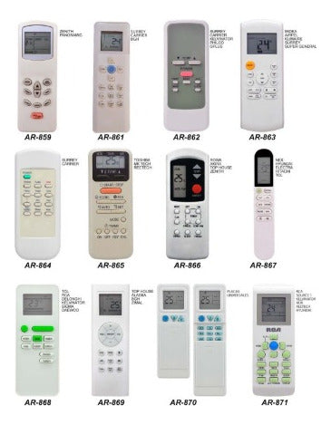 Generic Air Conditioner Remote Control Direct Replacements 6