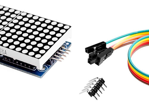 Onyehn Max7219 Modulo De Matriz 4 En 1 Para Microcontrolador 5