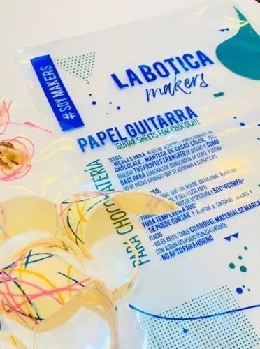 La Botica Makers Guitar Sheet Chocolate 30x40 cm x 5 units Belgrano 0