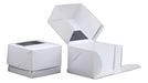 Pick My Pack 50 Mini Cake Boxes With Window + 50 Bases 9 Cm 0