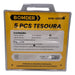 Kit 5 Tesoura Lamina De Aço Inoxidável Resistente Universal 1