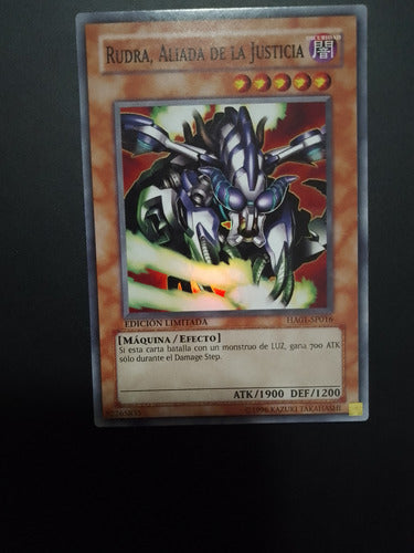 Rudra Aliada De La Justicia Ha01-sp016 Yu Gi Oh! Maxgamessm 0