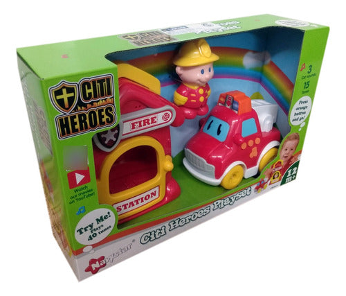 Set De Juego Vehículo Con Sonidos Y Muñeco Ploppy.3 373355 3