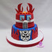 SS GOURMET Torta Transformers - Thematic Sweet Table for 30 People, 2 Layers 1