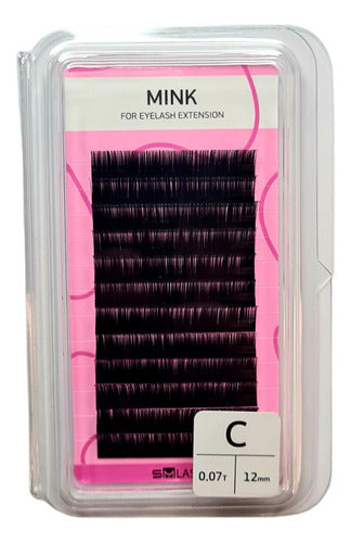 SM Eyelash Extensions SM Curl C 0.15 Mix (12 Lines) 0