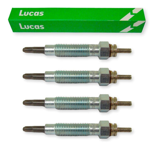 Lucas Preheating Glow Plug Mitsubishi Lancer Space Wagon 2.0D (Set of 4) 0