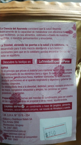 La Trinidad Condimento Churna Biotipo Kapha Bolsa 50g 1