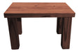 Sajo Coffee Table 60x40 Rectangular Solid Pine Wood Durable 2