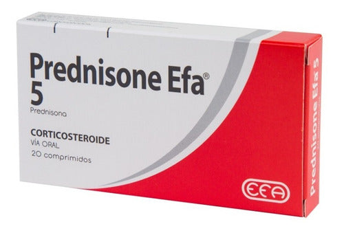 Prednisone® Efa 5 Mg X 20 Tablets (Prednisona) 0