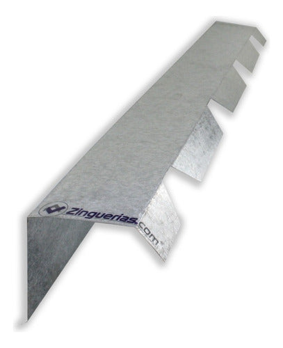 Gutter Channel L with Side Closure 20x20 Trapezoidal Cut T-101 0