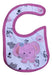 Set of 6 Cotton Baby Bibs for Girls 2