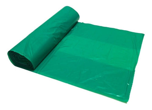 Showpel 45x60 Waste Bags B/d 25 Microns Green X 30 Units 0