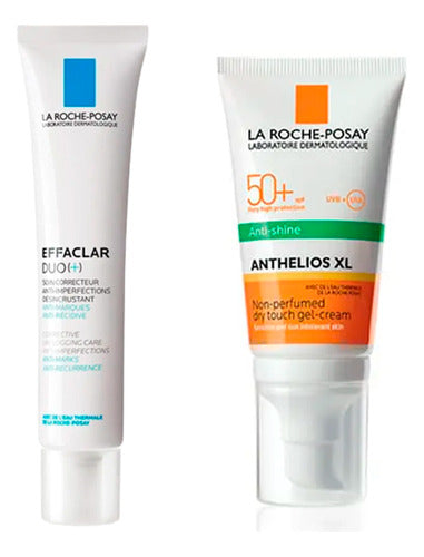 La Roche-Posay Effaclar Duo+Anthelios Toque Seco S/Color Set 0