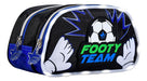 El Mundo del Juguete Cartuchera Escolar 2 Cierres Con Luz Led Team Footy 4