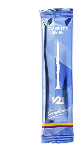 Vandoren Cr8025 Bb V21 Reeds for Clarinet with Strength 3.5 - Box of 10 1