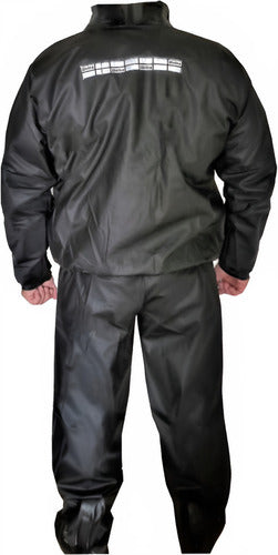 Equipo Traje Piloto Lluvia Delta Flex Hombre Negro S Al Xxxl 1