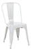 El Emporio Del Hogar Silla Blanco Metal Cy-20002 0