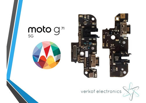 Placa De Carga Motorola Xt2169-1 Moto G71 Original 1