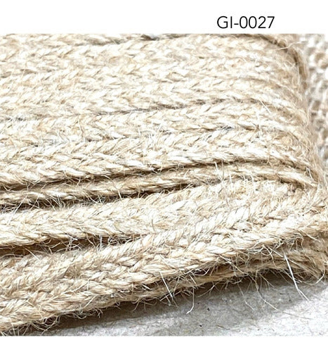 AWAK 30 Mtrs. 100% Jute Ribbon for Crafts - 6 Mm Wide 1