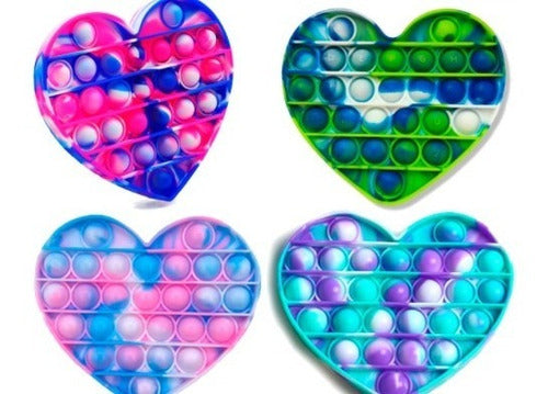 Pumy Stress Relief Toy Marble Heart / Solid Assorted Colors 0