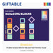 Blue Ginkgo Rainbow Silicone Blocks - 7350718:ml A $231990 4