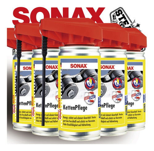 Sonax | Chain Cleaner & Lubricant Spray | Motorcycle / Bicycle | 100ml 1