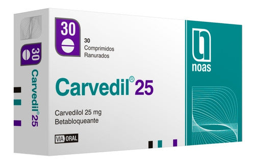 Carvedil® 25mg X 30 Comp. (Carvedilol) 0