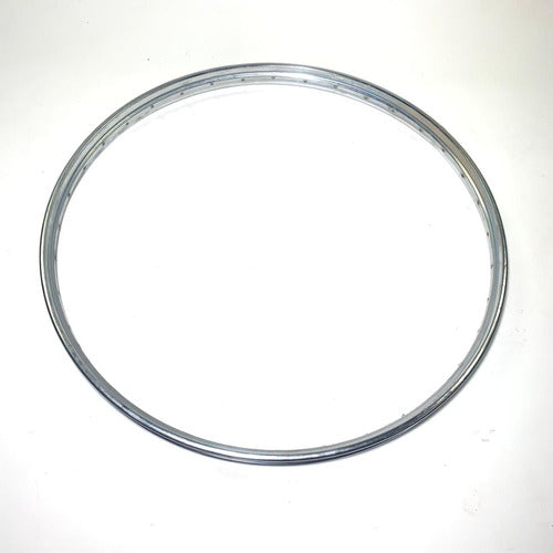 Duxto 26 X 1 1/2 Chrome Steel Rim with 36 Holes 0