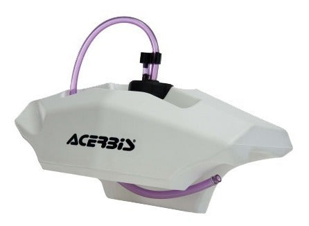 Acerbis Auxiliary Fuel Tank Handlebar Tornado/XTZ 2 Ltr White 0