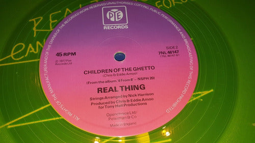 Real Thing Can You Feel The Force Vinilo Maxi Amarillo Uk 78 2