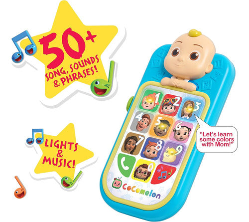 CoComelon Educational Phone for Children 18 Months with Lights and Music 4