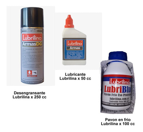 Lubrilina Cold Blueing Maintenance Kit for Firearms, with Degreaser and Lubricant 2