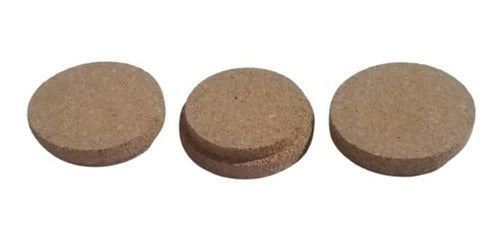 AP! Cork Lids for 100cc Jars - Pack of 30 Units 0