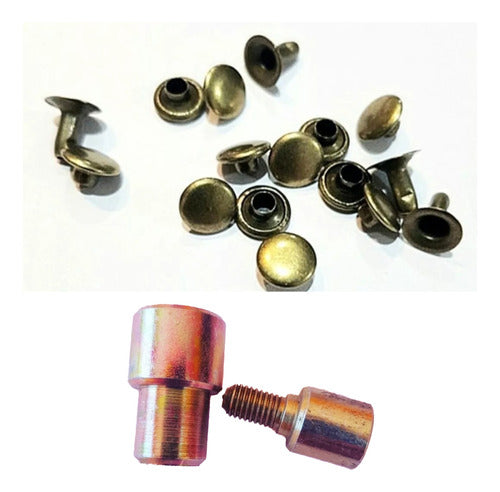 TMP 6-6 Rivet Matrix + 200 Common Bronze Rivets 0