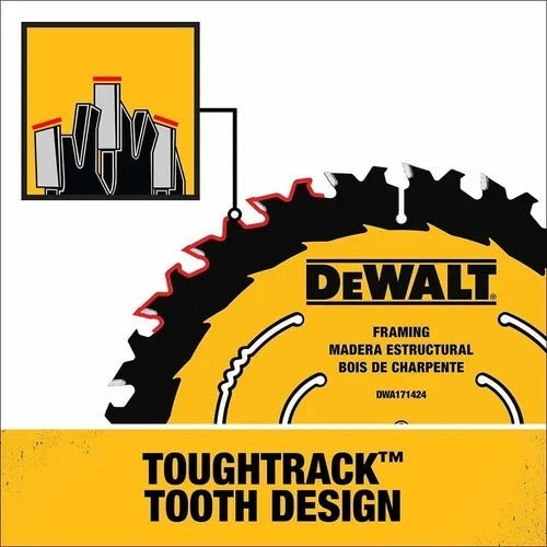 DeWalt DWA171424 Circular Saw Blade 7 1/4 24 Teeth 3