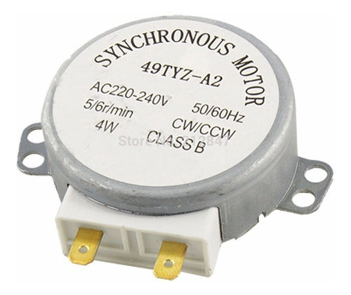 Syncro Microwave Turntable Motor - Original Long Shaft Adaptable 0