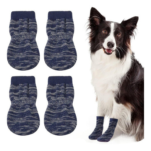 Lanboer Dog Socks - Large Non-Slip Dog Socks for Large Pets 0