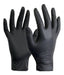 Disposable Black Nitrile Gloves x100 Latex Free 6