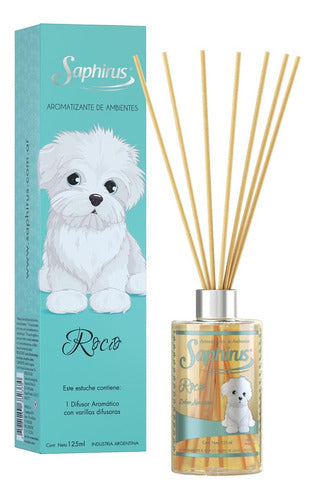 Saphirus Aromatic Diffuser with Reeds Pack of 3 Units 17