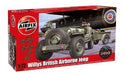 Airfix 1:72 Kit De Jeep Aerotransportado Britanico Willys () 0