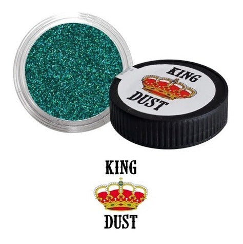 King Dust Laser Turquoise Green Edible Glitter 1