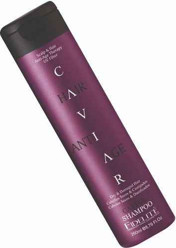 Caviar Anti-Aging Shampoo and Conditioner for Dry and Damaged Hair - Fidelité 260 mL 4
