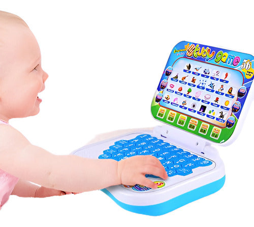 Learning Study Toy Baby Kids Educational Portable Laptop 0