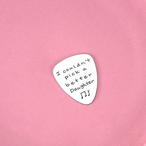Guitar Pick Couldn't Choose a Better Daughter Mom Grandma Aunt Gift for Christmas Women Musician Guitarist Gift (Daughter) 2