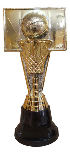 Trofeo Plástico Basket Basketball Basquet Tablero Bnsouvenir 0