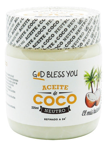 God Bless You Neutral Coconut Oil 225ml 0